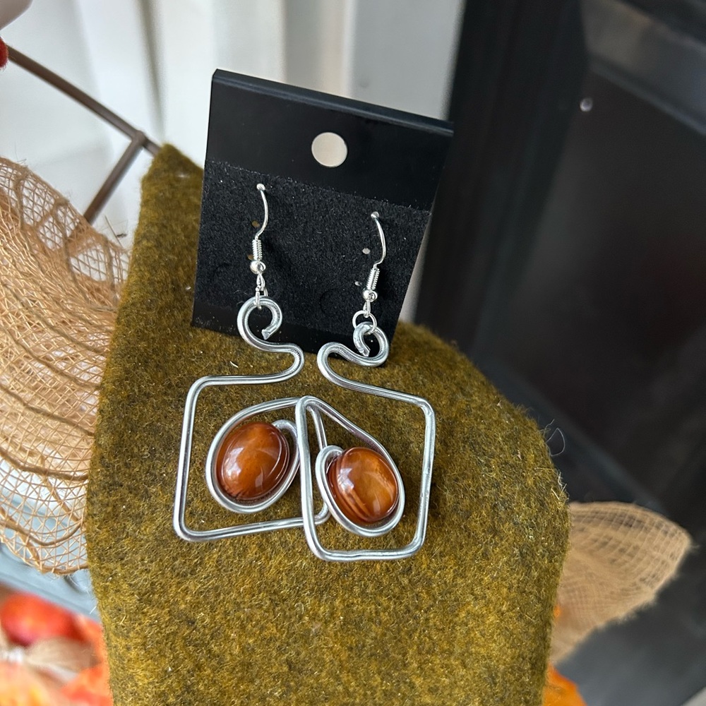 Beautiful geometric earrings